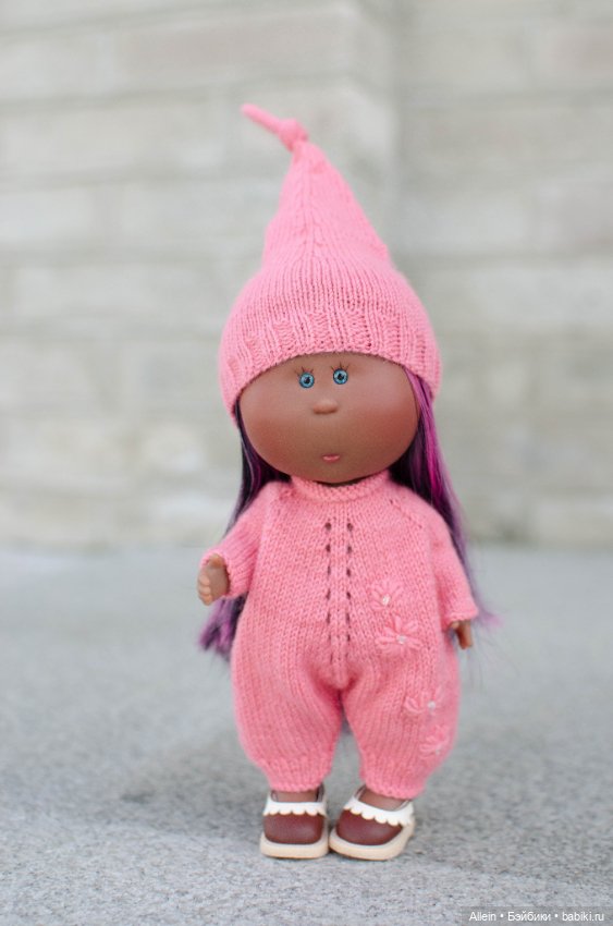 Комбинезон и колпак для куклы Little Mia (Маленькая Мия) 23 см (фото 6)