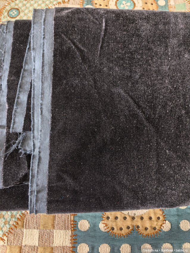 Бархат хлопок — Ткани (фото 3)