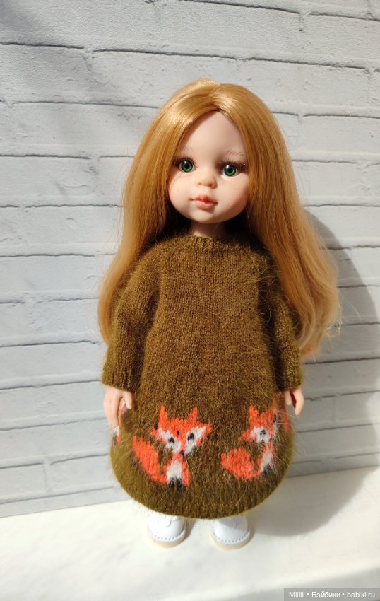 Платье Лисы для кукол Паола Рейна Paola Reina (фото 7)