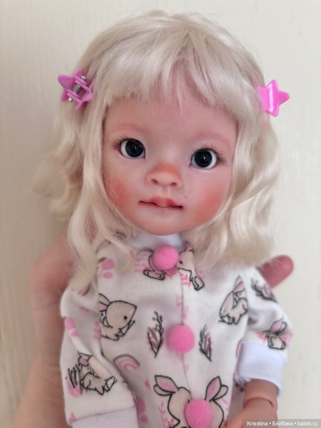 Милая малышка — ООАК (кастом куклы) (фото 2)
