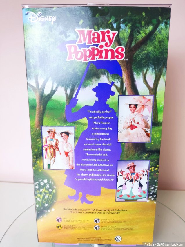 Портретная Барби Мэри Поппинс (фото 5)