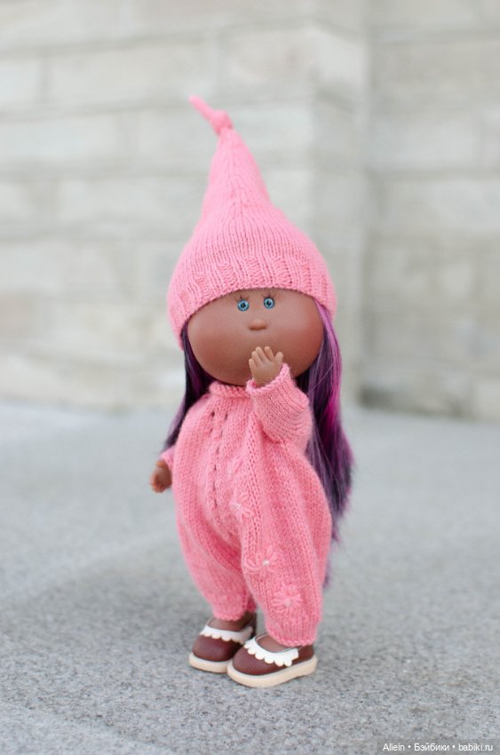 Комбинезон и колпак для куклы Little Mia (Маленькая Мия) 23 см (фото 2)