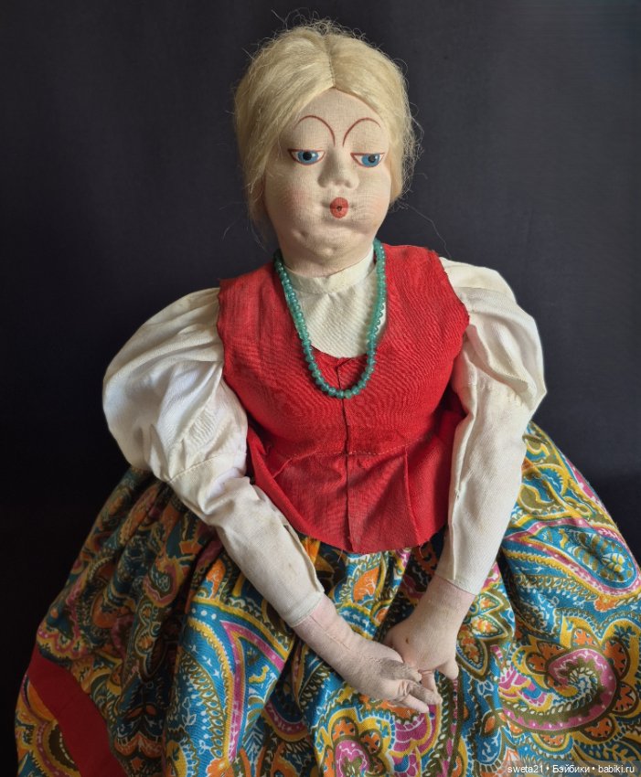 Кукла-грелка на чайник СССР (фото 4)