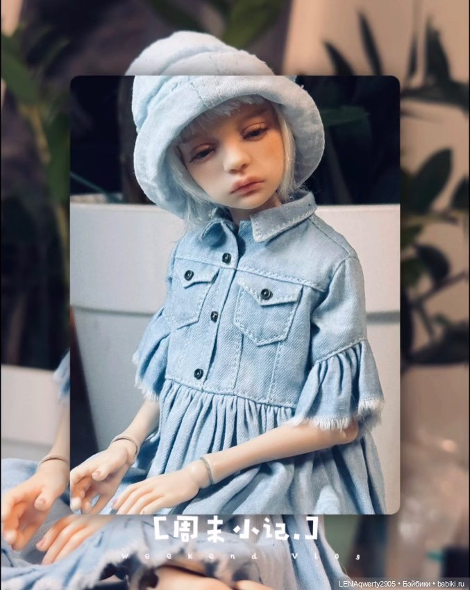 Джинсовое платье для Птички Лоры (фото 2)