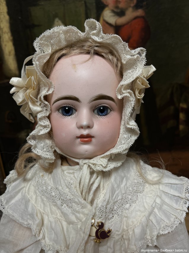 Французская антикварная кукла Francois Gaultier 7 рост 41 см (фото 3)
