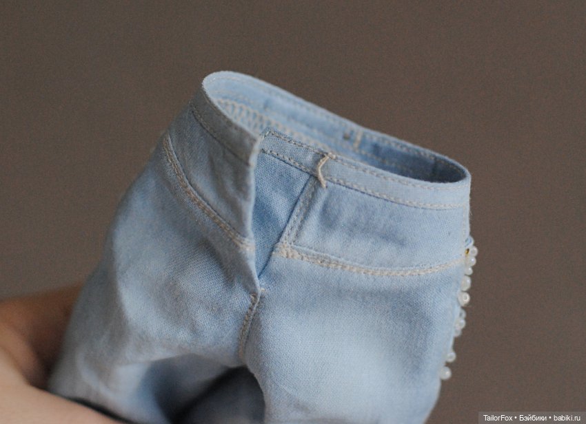 Шикарный комплект для Химеры: корсет и джинсы с бисером