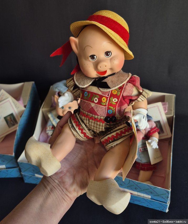 Поросенок Нуф-Нуф. Ниф-Ниф, Наф-Наф, Madame Alexander (продажа лотом)