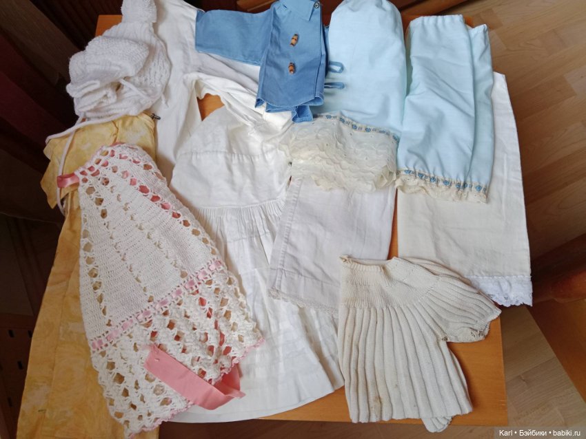 Одежда для винтажных кукол. 11 предметов (фото 7)