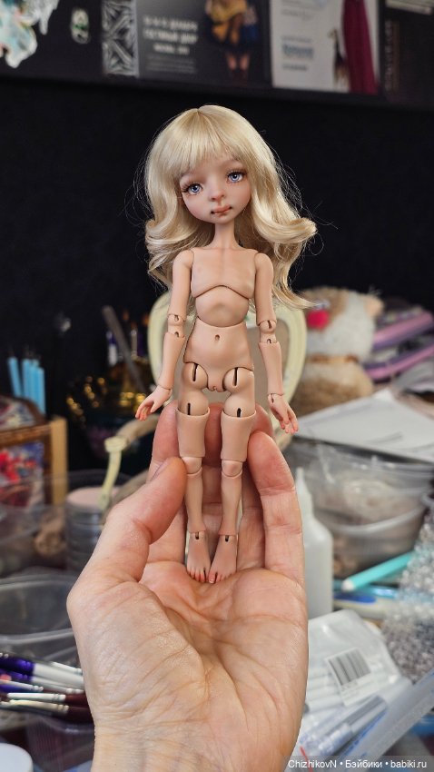 Кукла Жу Даши Нужновой. Блашинг тела (фото 5)