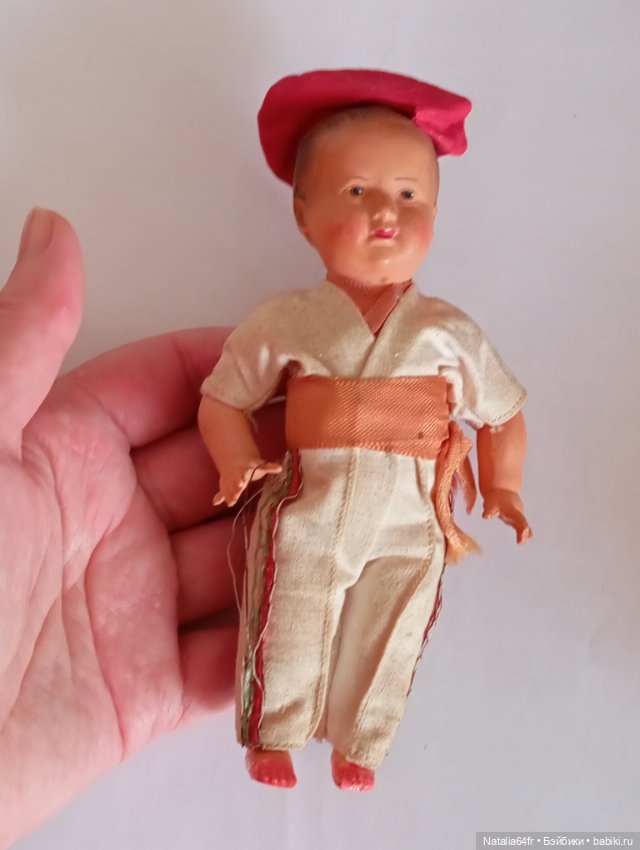 Petitcollin кукла из целлулоида Франция (фото 4)
