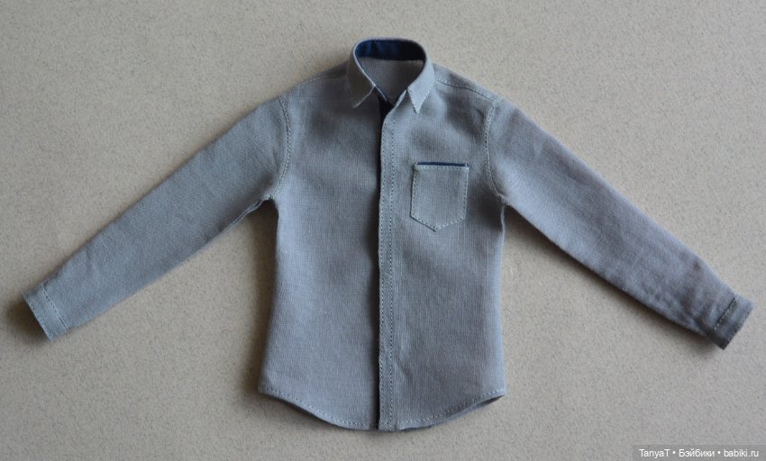 Рубашка для мужчин формата 1/6