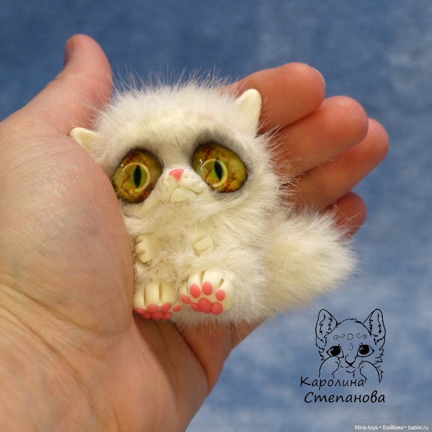 Котенок Енот — Авторские игрушки (фото 6)