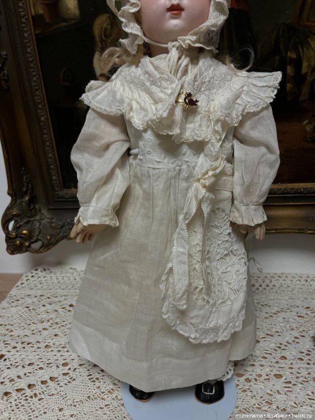 Французская антикварная кукла Francois Gaultier 7 рост 41 см (фото 5)