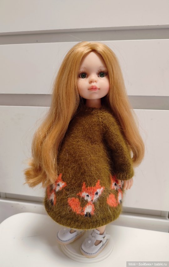 Платье Лисы для кукол Паола Рейна Paola Reina (фото 2)