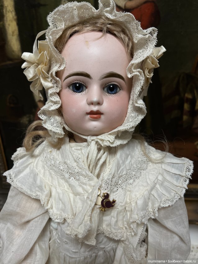 Французская антикварная кукла Francois Gaultier 7 рост 41 см (фото 9)