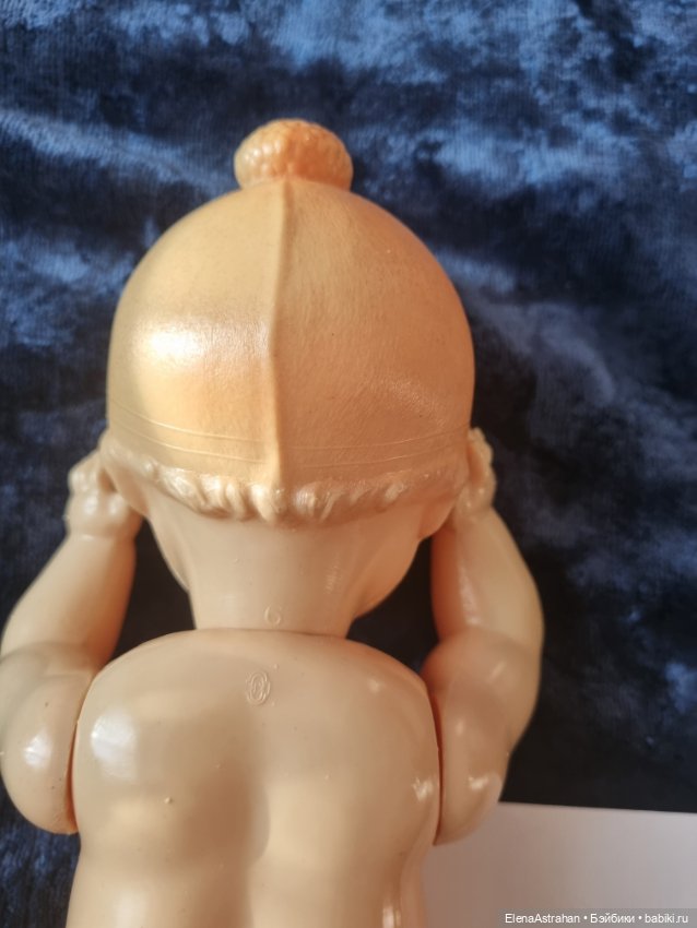 Кукла антикварная Целлулоид Пупс в шапочке ОХК Целлулоидная кукла (фото 7)
