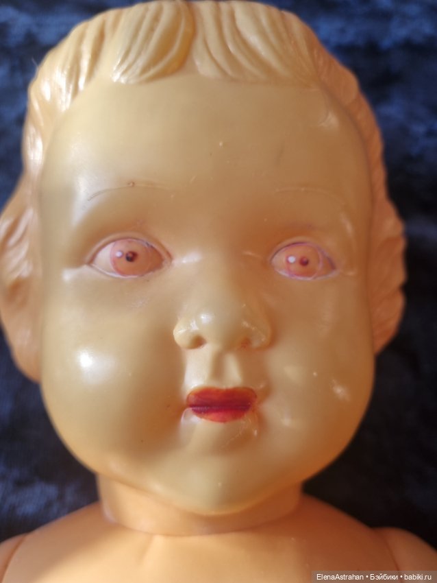 Кукла антикварная Целлулоид Котовск Клеймо черепашка Целлулоидная кукла 52 см (фото 2)