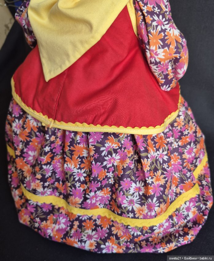 Кукла-грелка на чайник СССР