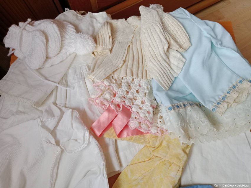 Одежда для винтажных кукол. 11 предметов (фото 2)