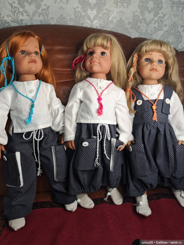Наряды для кукол Готц и Цвергназе (фото 5)