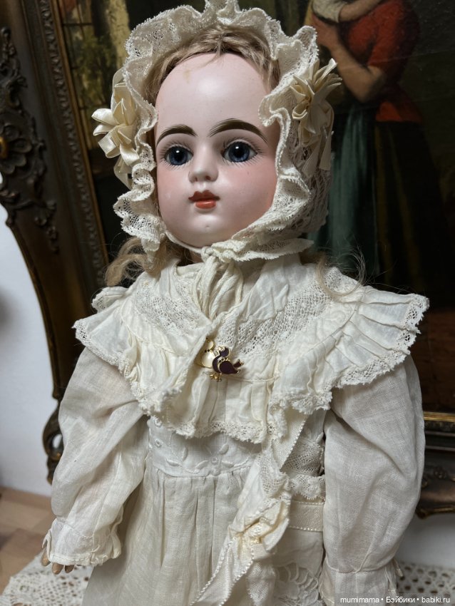 Французская антикварная кукла Francois Gaultier 7 рост 41 см (фото 8)