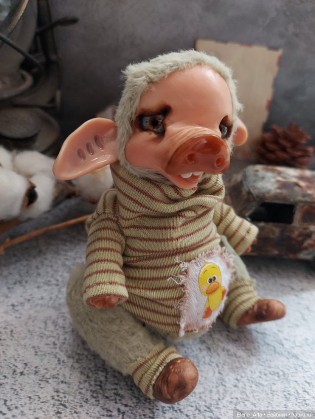 Свинка — Авторские игрушки (фото 3)