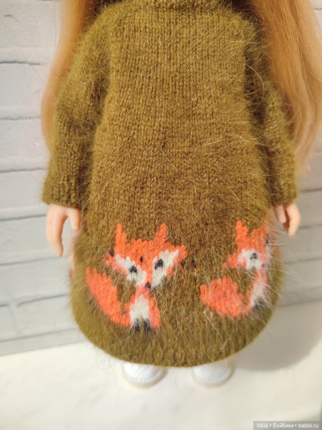 Платье Лисы для кукол Паола Рейна Paola Reina (фото 6)