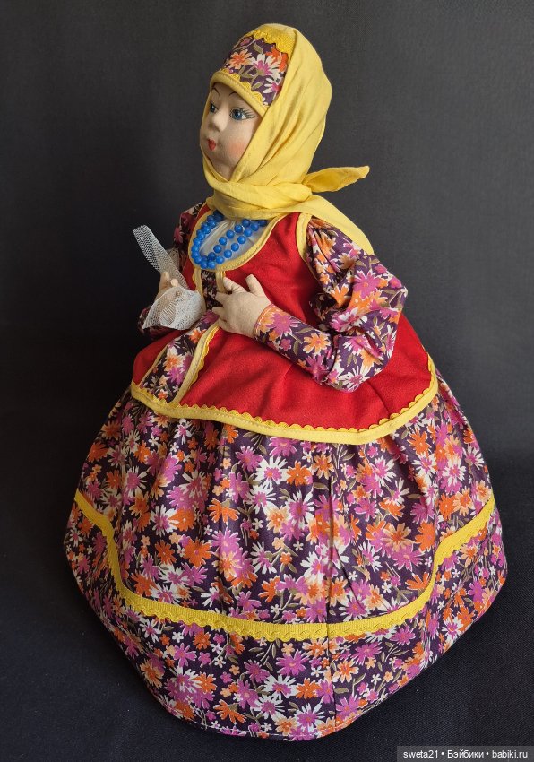 Кукла-грелка на чайник СССР (фото 8)