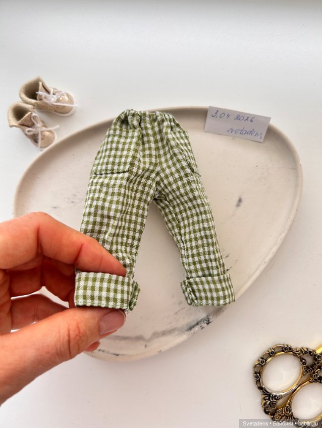 Штаны на резинке с карманами (фото 4)