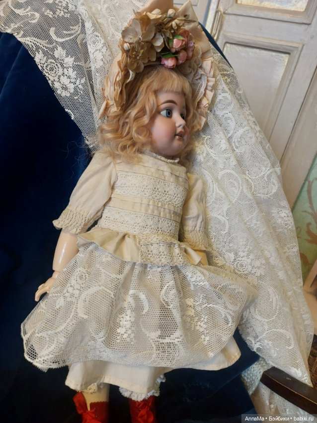 Отрез винтажного кружева — Другое для антикварных кукол (фото 4)