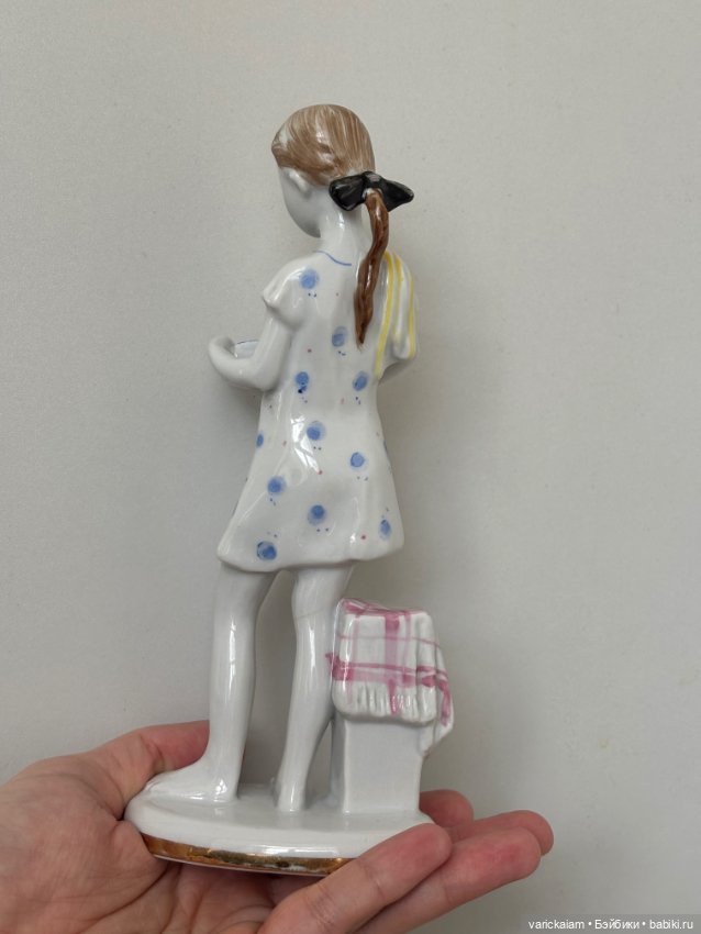 Помощница ЛФЗ фарфор девочка (фото 3)
