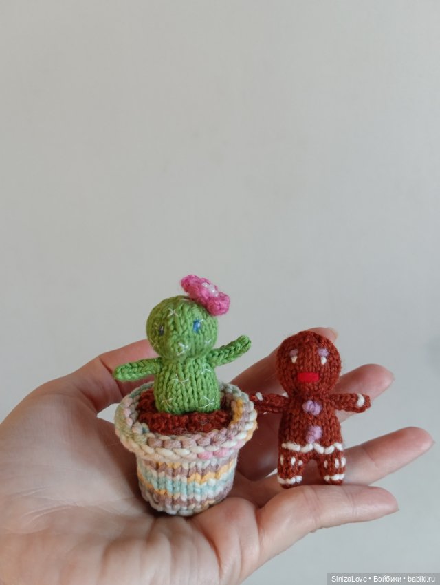 Вязаные малыши — Авторские игрушки (фото 3)