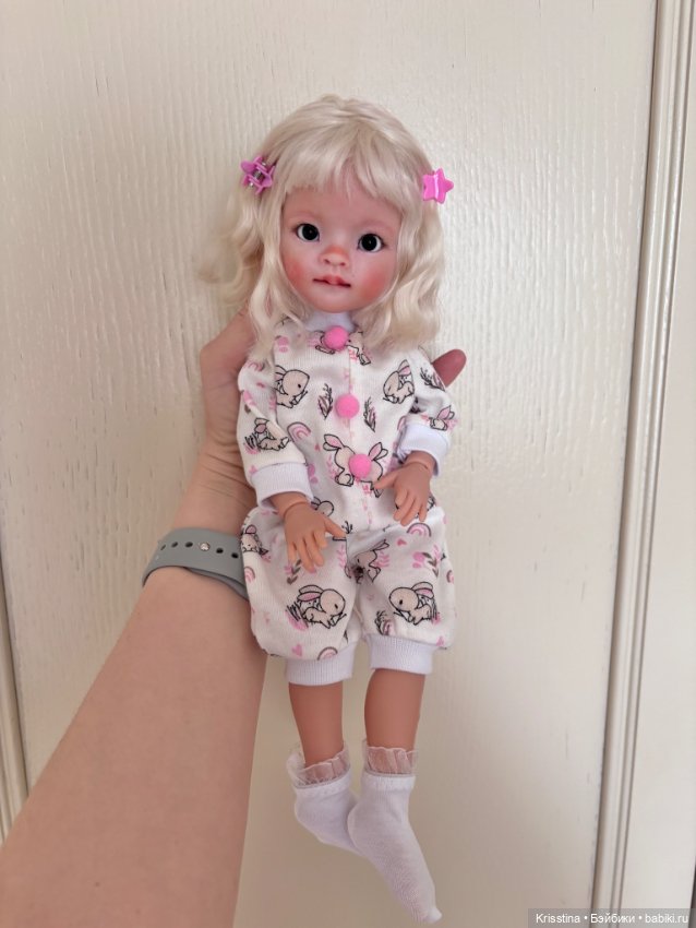 Милая малышка — ООАК (кастом куклы) (фото 3)