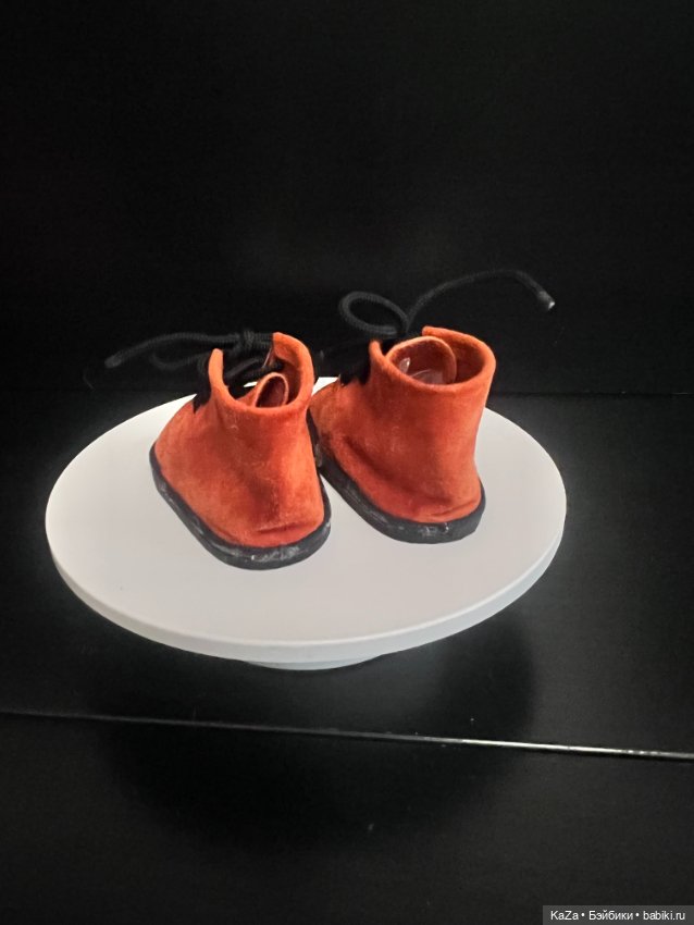 Замшевые ботиночки для кукол Gotz 50 см, Zwergnase (фото 3)