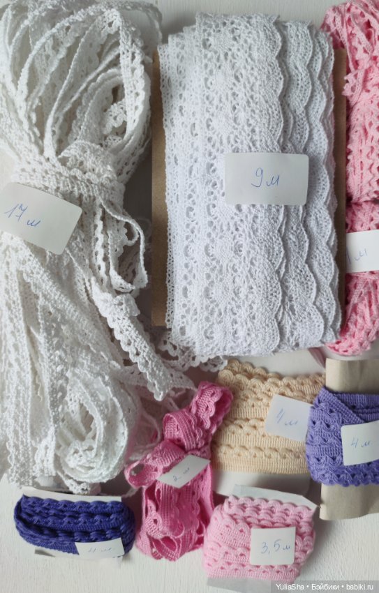 Набор хлопкового кружева — Кружево (фото 3)
