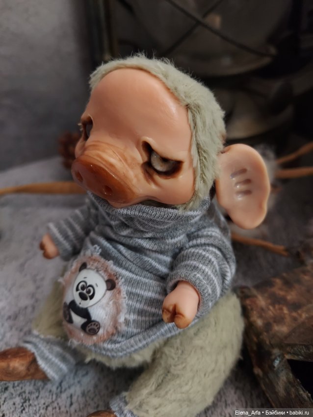 Хрюня — Авторские игрушки (фото 2)