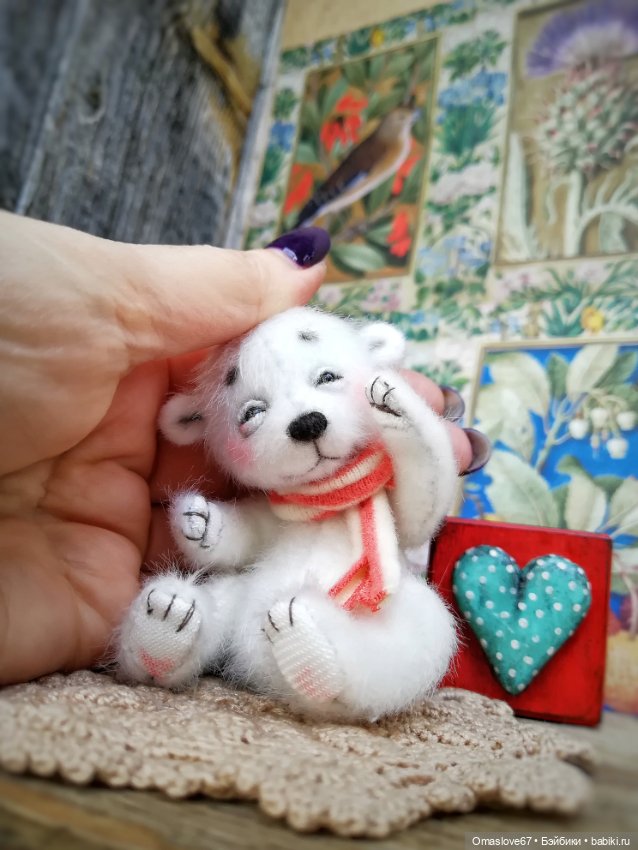 Мишка счастливые глазки — Авторские игрушки (фото 2)