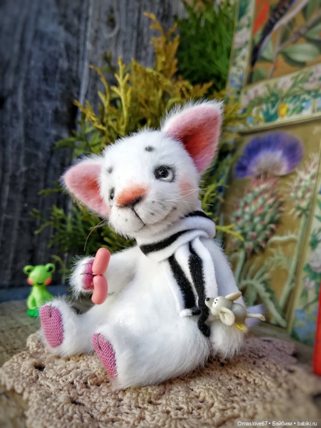 Котик Егор — Авторские игрушки (фото 6)