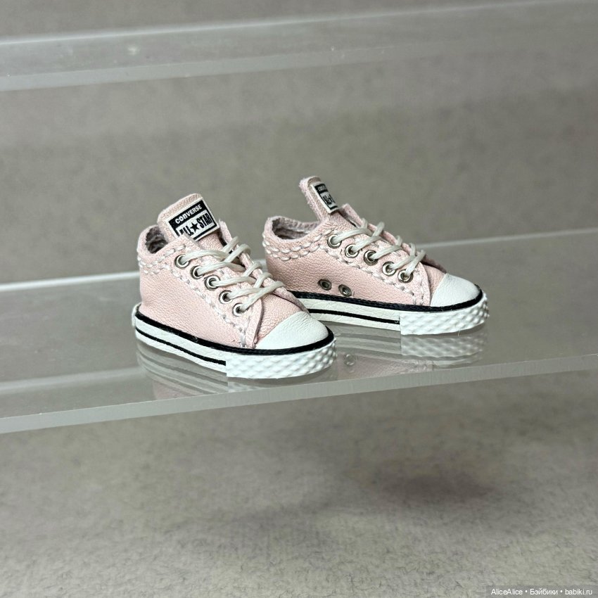 Кеды нежно -розовые для Tender young
