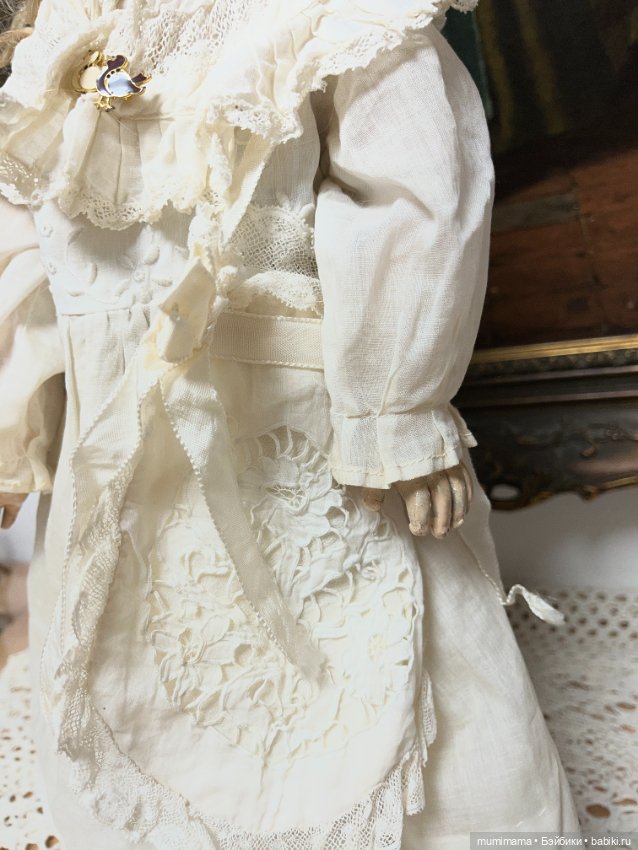 Французская антикварная кукла Francois Gaultier 7 рост 41 см (фото 7)