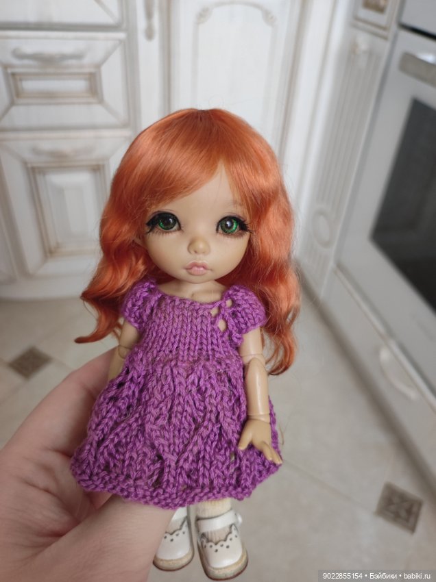 Продам очень красивый паричок из локонов козочки размер 5-6 (фото 2)