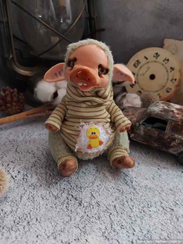 Свинка — Авторские игрушки