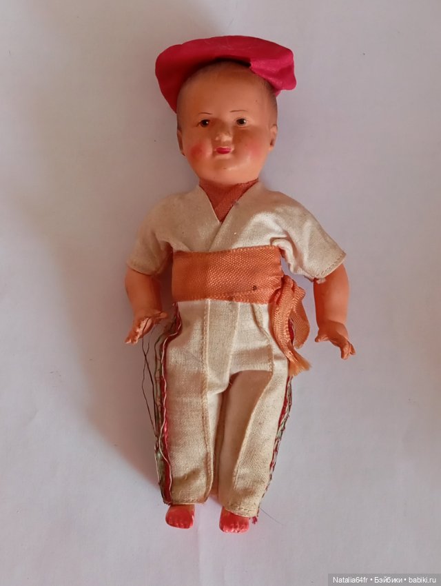 Petitcollin кукла из целлулоида Франция