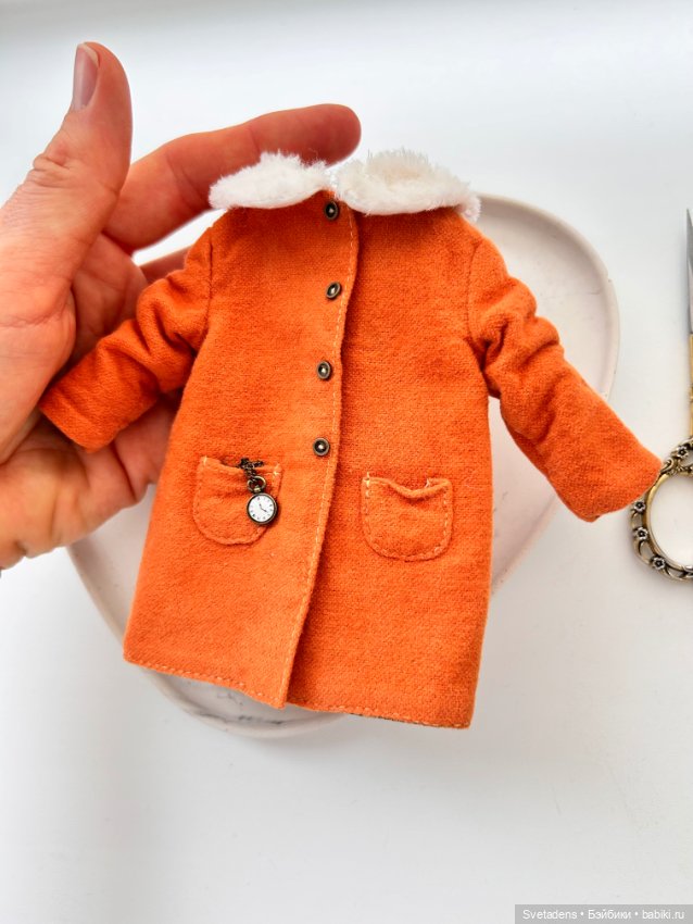 Пальто для куклы блайз — Одежда для BJD (фото 2)