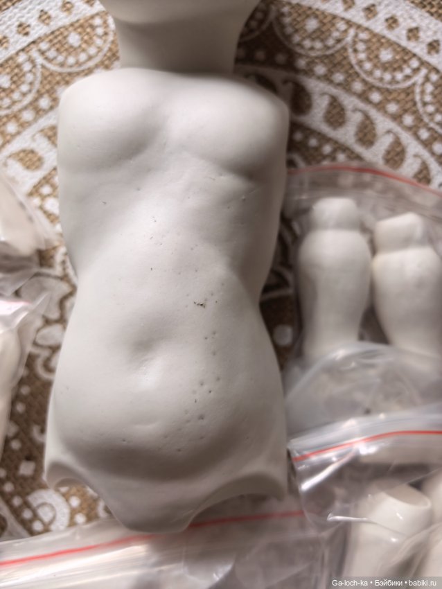 Заготовка куклы из фарфора (фото 5)