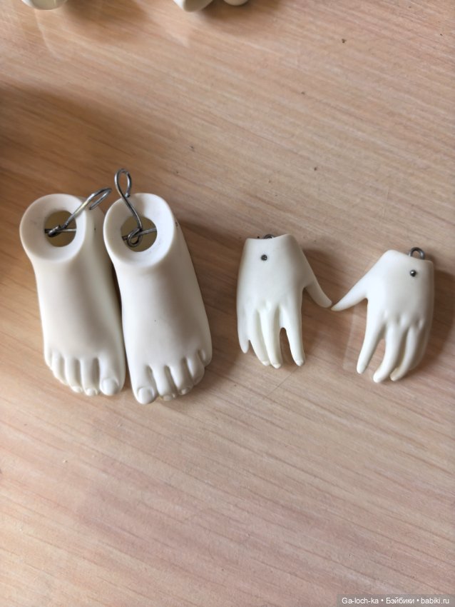 Фарфоровая заготовка для шарнирной куклы (фото 6)