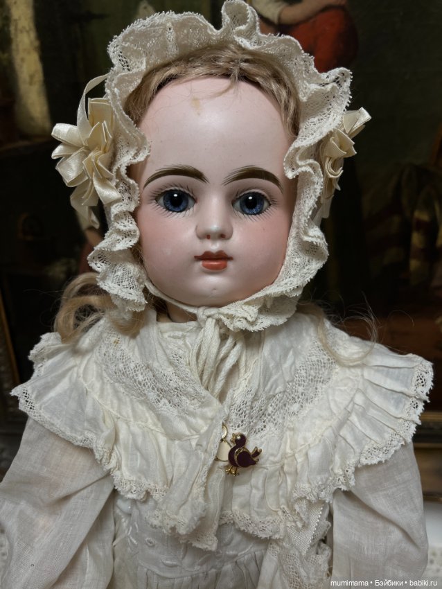 Французская антикварная кукла Francois Gaultier 7 рост 41 см