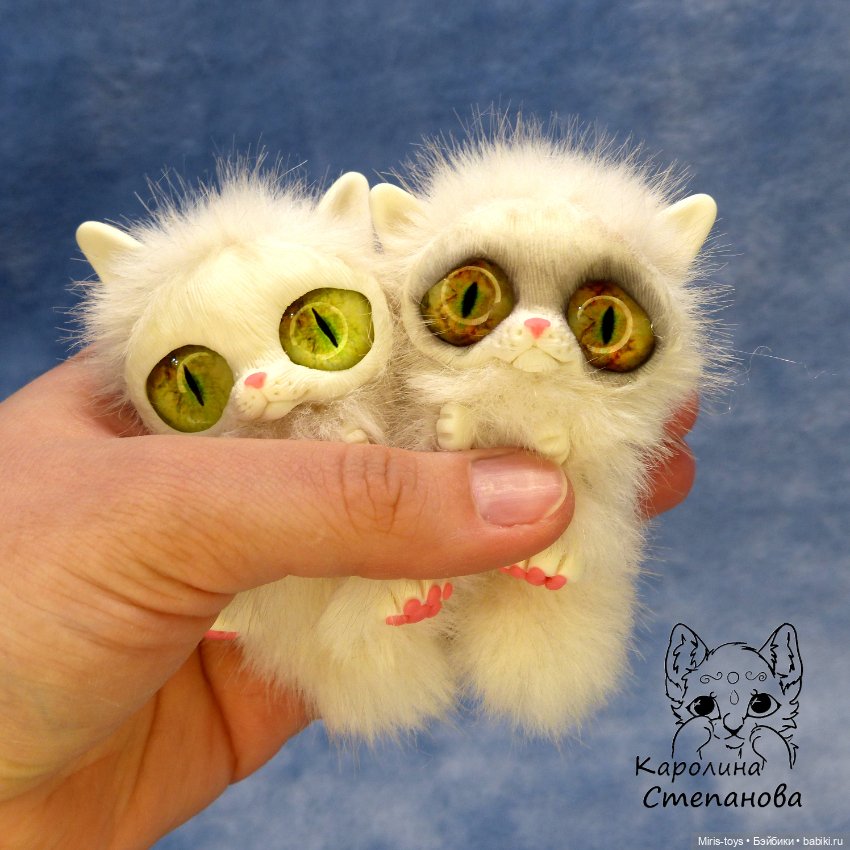 Котенок Джу — Авторские игрушки