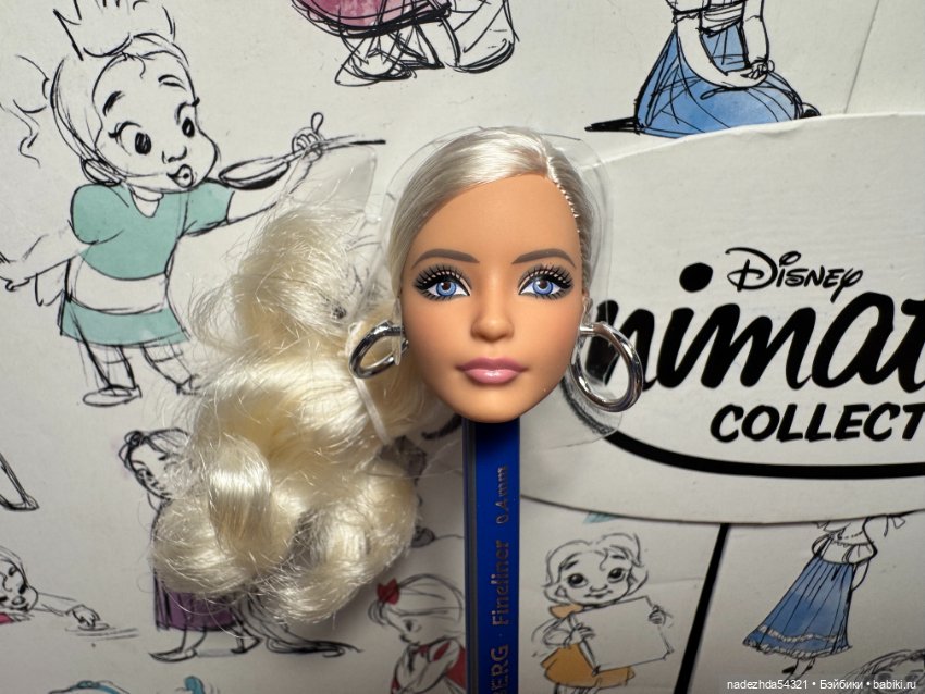 Голова Барби Базовая модель №2 Карл