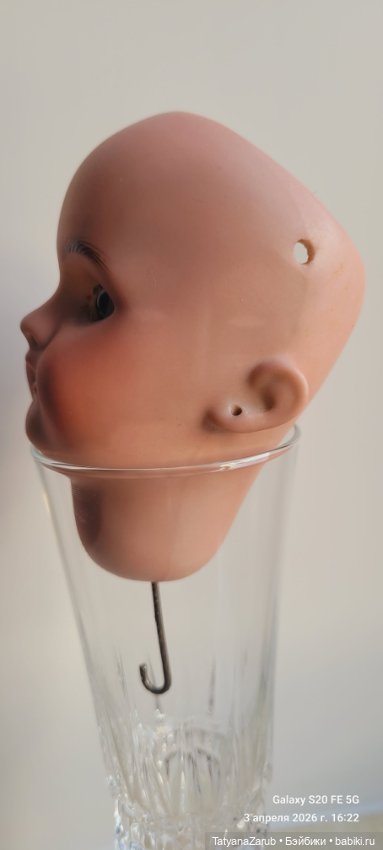 Головушка S&H 1078/6 в оригинальном парике (фото 3)